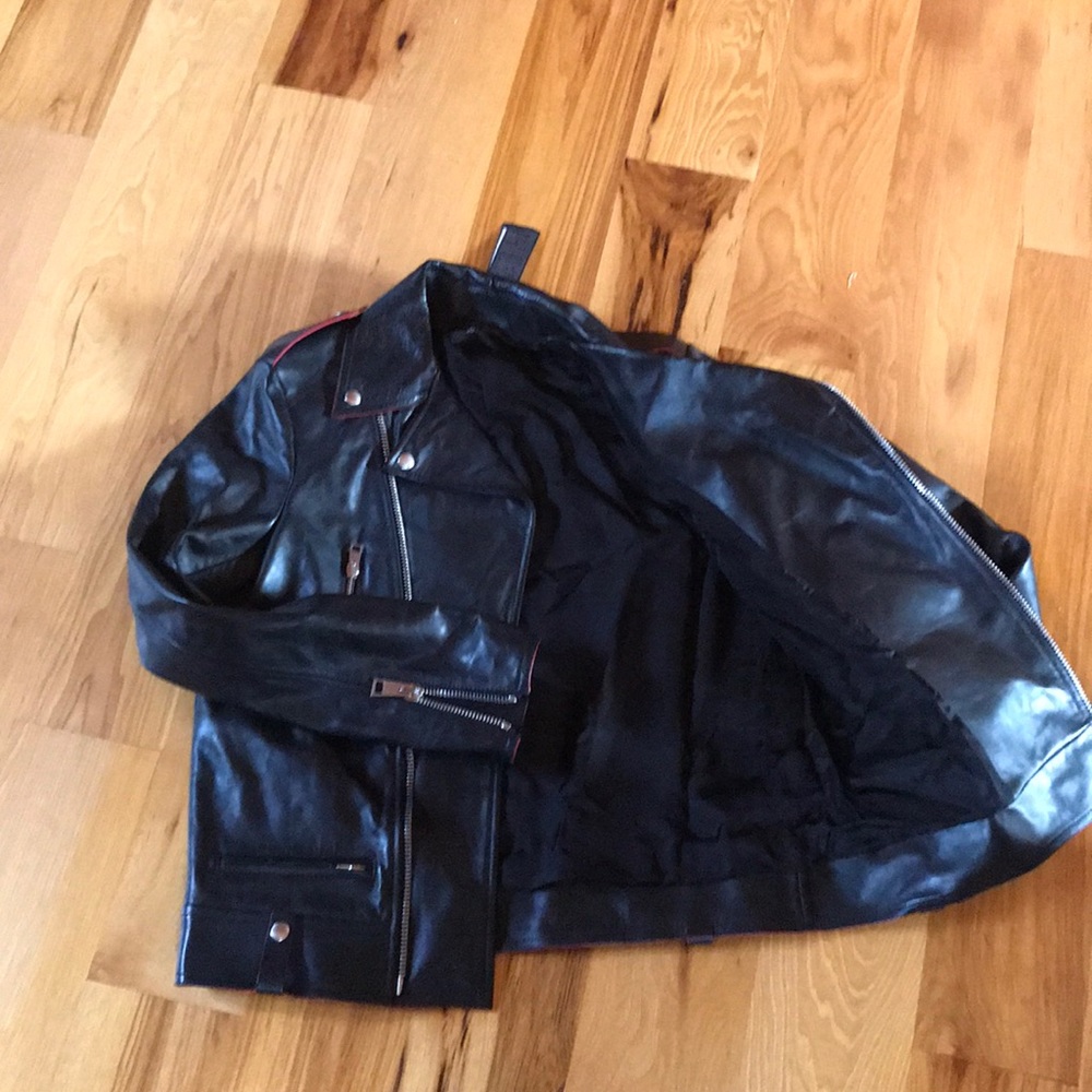JOSEPH..leather....Moto jacketl🌺  NWT - Picture 3 of 4